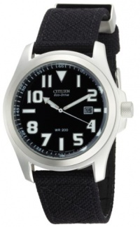Citizen Men's BM6400-00E Eco-Drive Canvas Watch Citizen Men's BM6400-00E Eco-Drive Canvas Watch