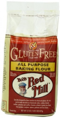 Bob's Red Mill All-Purpose Gluten-Free Baking Flour, 22-Ounce Packages (Pack of 4) Bob's Red Mill All-Purpose Gluten-Free Baking Flour, 22-Ounce Packages (Pack of 4)