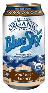 Blue Sky Organic Root Beer Encore ,12-Ounce Cans (Pack of 24)