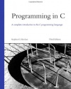 Programming in C (3rd Edition)