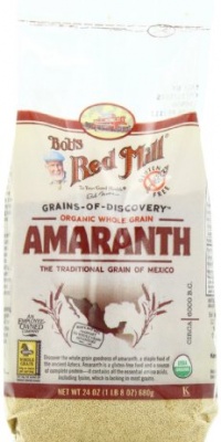 Bob's Red Mill Organic, Amaranth Grain, 24-Ounce Bags (Pack of 4) Bob's Red Mill Organic, Amaranth Grain, 24-Ounce Bags (Pack of 4)