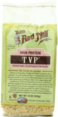 Bob's Red Mill TVP (Textured Vegetable Protein), 10-Ounce Bags (Pack of 4) Bob's Red Mill TVP (Textured Vegetable Protein), 10-Ounce Bags (Pack of 4)