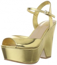 Dolce Vita Women's Jacobi Wedge Sandal,Gold Leather,7.5 M US Dolce Vita Women's Jacobi Wedge Sandal,Gold Leather,7.5 M US
