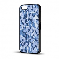 Blue Camo (Camouflage) iPhone 5 Case by KELLOKULT Blue Camo (Camouflage) iPhone 5 Case by KELLOKULT
