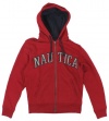 Nautica Men's Full Zip Logo Hoodie