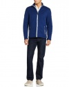 Nautica Men's Full Zip Track Jacket with Hoodie