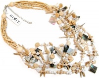 MIXIT Shell Necklace Adjustable MOP Mother of Pearl Seashell Wood Seed Bead Natural Beach Jewelry LIQUIDATION SALE MIXIT Shell Necklace Adjustable MOP Mother of Pearl Seashell Wood Seed Bead Natural Beach Jewelry LIQUIDATION SALE