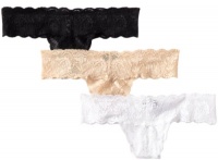 Cosabella Women's Never Say Never Cutie 3 Pack Thong Cosabella Women's Never Say Never Cutie 3 Pack Thong