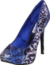 Naughty Monkey Women's Glistening Platform Pump Naughty Monkey Women's Glistening Platform Pump