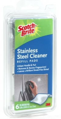 Scotch-Brite Stainless Steel Cleaner Refill(Pack of 8) Scotch-Brite Stainless Steel Cleaner Refill(Pack of 8)