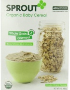 Sprout Whole Grain Cereal, Oatmeal, 7 Ounce