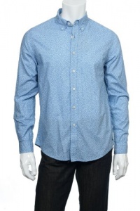 Club Room Surf Blue Combo Floral LS Button Down Shirt Club Room Surf Blue Combo Floral LS Button Down Shirt