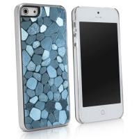 BoxWave LuxePave iPhone 5 Case - Hybrid Hard Plastic Mosaic Pattern Girly Case Cover with Shimmer Shiny Mosaic Design - Apple iPhone 5 Cases and Covers (Teal) BoxWave LuxePave iPhone 5 Case - Hybrid Hard Plastic Mosaic Pattern Girly Case Cover with Shimmer Shiny Mosaic Design - Apple iPhone 5 Cases and Covers (Teal)