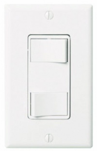 Panasonic FV-WCSW21-W WhisperControl Two-Function On/Off Switch, White