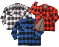Extra Heavyweight Brawny Sherpa-lined Flannel Shirts Extra Heavyweight Brawny Sherpa-lined Flannel Shirts