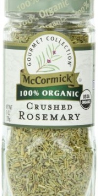 McCormick 100% Organic, Crushed Rosemary, 1-Ounce Unit McCormick 100% Organic, Crushed Rosemary, 1-Ounce Unit
