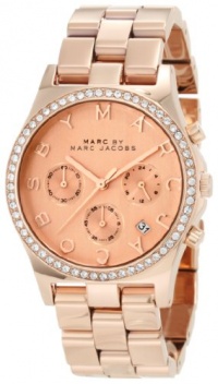 Marc Jacobs Henry Rose Gold Pink Dial Women's Watch MBM3118 Marc Jacobs Henry Rose Gold Pink Dial Women's Watch MBM3118