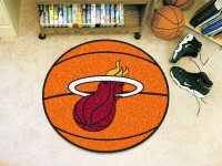 Fan Mats 10207 Miami Heat Basketball Mat Fan Mats 10207 Miami Heat Basketball Mat