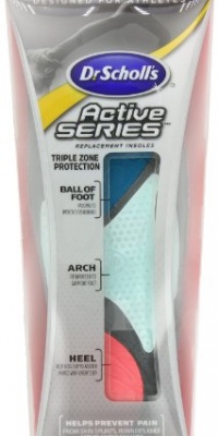 Dr. Scholl's Active Series Replacement Insole Women's, Large Dr. Scholl's Active Series Replacement Insole Women's, Large