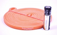 Body-Bands Pro Elite 1/4-Inch Wide CrossFit Loop Resistance Band, Light Orange Body-Bands Pro Elite 1/4-Inch Wide CrossFit Loop Resistance Band, Light Orange