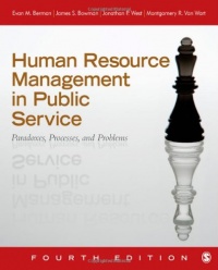 Human Resource Management in Public Service: Paradoxes, Processes, and Problems Human Resource Management in Public Service: Paradoxes, Processes, and Problems