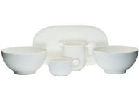 Red Vanilla Everytime White 5-Piece Hostess Set