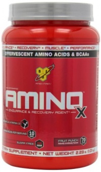 BSN Fruit Punch Amino-x Supplements, 35.68 Ounce BSN Fruit Punch Amino-x Supplements, 35.68 Ounce