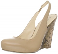 Guess Women's Russo Slingback Pump,Natural,8 M US Guess Women's Russo Slingback Pump,Natural,8 M US