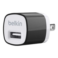 Belkin MiXiT Home and Travel Wall Charger with USB Port - 1 AMP / 5 Watt (Black) Belkin MiXiT Home and Travel Wall Charger with USB Port - 1 AMP / 5 Watt (Black)