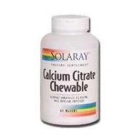Solaray Calcium Citrate Sugar Free Orange -- 60 Chewable Wafers Solaray Calcium Citrate Sugar Free Orange -- 60 Chewable Wafers