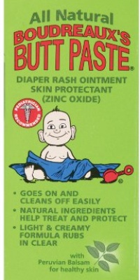 Boudreaux's Butt Paste Diaper Cream, All Natural, 2 Ounce Boudreaux's Butt Paste Diaper Cream, All Natural, 2 Ounce