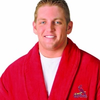MLB St. Louis Cardinals Cotton Robe (Red, One Size) MLB St. Louis Cardinals Cotton Robe (Red, One Size)