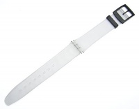 16mm Semi-Transparency Resin Replacement Watch Band for Swatch SKIN Watch 16mm Semi-Transparency Resin Replacement Watch Band for Swatch SKIN Watch