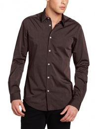 Ben Sherman Men's Plectrum Long Sleeve Tonic Stripe Popline Woven Ben Sherman Men's Plectrum Long Sleeve Tonic Stripe Popline Woven