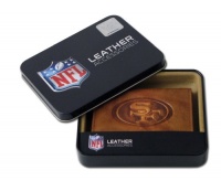 Rico San Francisco 49ers Embossed Trifold Wallet Rico San Francisco 49ers Embossed Trifold Wallet