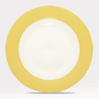 Noritake Colorwave Mustard Rim Salad Plate Noritake Colorwave Mustard Rim Salad Plate