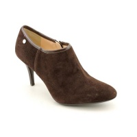 Calvin Klein Jenny Booties Shoes Brown Womens Calvin Klein Jenny Booties Shoes Brown Womens