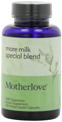 More Milk Special Blend Motherlove , 120 Vegetarian Capsules More Milk Special Blend Motherlove , 120 Vegetarian Capsules