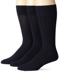 Florsheim Mens 3-pack Wardrobe Assortment Socks Florsheim Mens 3-pack Wardrobe Assortment Socks
