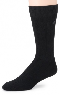 Nautica Men's 3-Pack Classic Basic Rib Sock Nautica Men's 3-Pack Classic Basic Rib Sock