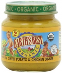 Earth's Best Organic 2nd Dinner Variety Pack, 4 Ounce Jars (Pack of 12) Earth's Best Organic 2nd Dinner Variety Pack, 4 Ounce Jars (Pack of 12)