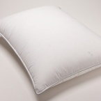 Flair Basic pillows, feature a 269TC Egyptian cotton German-milled damask cover. Filled with Primaloft synthetic down. Made in USA. This item cannot be gift wrapped.