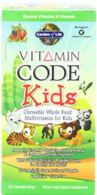 Garden of Life Vitamin Code, Kids, 60 Chewable Bears Garden of Life Vitamin Code, Kids, 60 Chewable Bears