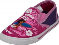 Dora the Explorer Toddler Girls Hawaiian Surfing Slip-on Shoes Sneakers 5-10 Dora the Explorer Toddler Girls Hawaiian Surfing Slip-on Shoes Sneakers 5-10