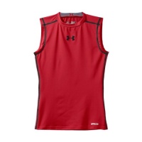 Under Armour Boys' HeatGear® Sonic Fitted Sleeveless Under Armour Boys' HeatGear® Sonic Fitted Sleeveless