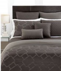 Hotel Collection Gridwork Full Queen Duvet Cover Hotel Collection Gridwork Full Queen Duvet Cover