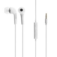 Samsung 3.5mm Stereo Headset with Remote & Microphone for Samsung Galaxy Note 2 II - White Samsung 3.5mm Stereo Headset with Remote & Microphone for Samsung Galaxy Note 2 II - White