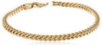 Men's 4mm Stainless Steel Thin Foxtail Bracelet, 9 Men's 4mm Stainless Steel Thin Foxtail Bracelet, 9