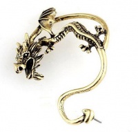 Classic Dragon Ear Wrap Cuff Earring Stud Earrings Punk Rock Left Ear Classic Dragon Ear Wrap Cuff Earring Stud Earrings Punk Rock Left Ear