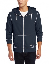 Nautica Men's Full Zip Solid Hooded Sweatshirt